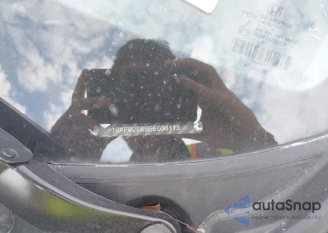 2014 Honda Civic Ex from USA, damaged, VIN 19XFB2F89EE038113